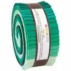 Kona Lush Lagoon Jelly Roll Cotton Precut Quilting Fabric 40 Strips 2.5"