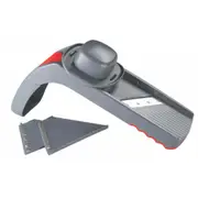Avanti Folding Mandolin Slicer w/ 5 Cutting Blades Fruit/Vegetable Slicer Grey