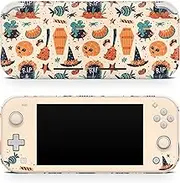 TACKY DESIGN Halloween skin for Nintendo switch lite skin, Pumpkin switch lite Stickers, Vinyl 3m decal, Full wrap cover