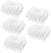 BAZEITFLOW 5Pcs Planting Tray Durable Nursery Pot for Efficient Germination for Flowers Vegetables and Succulents Cost Sprouter Tray for Home Gardening