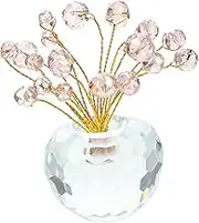 Luxshiny 1pc Fortune Crystal Ornament Home Office Dashboard Decoration Exquisite Tabletop Present for Housewarming High Grade Crystal with Craftsmanship Elegant Decorative