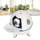 Space Capsule Humidifier USB Mist Volume Cute Baby Humidifier W/Diffuser Night♪