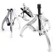 3pcs Bearing Gear Hub Puller Remover Tool Drop Forged Reversible Jaws Separator