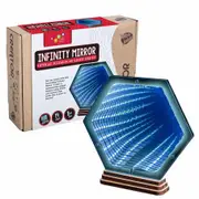 Heebie Jeebies Infinity Mirror Creator STEM DIY Lighting Illusion Kit Age 8+