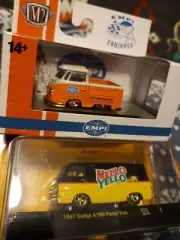 M2 Coca Cola 1967 Dodge A100 Panel Van Chase And M2 1960 Vw Single Cab Truck...