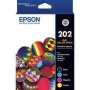 Epson C13T02N692 202 STANDARD 4 INK PACK XP-5100 WF-2860