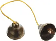 JOINPAYA Brass Hand Cymbal Bell Vintage Metal Percussion Instrument Yoga Music Tool