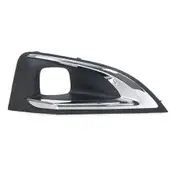 Car Front Bumper Lower Grille Fog Lamp Cover No Sensor Hole Fog Light Cover Trims for 4008 5008 GT Right Black silver