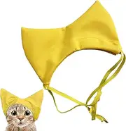 Pet Shower Cap,Adjustable Cat Bathing Cap Dog Ear Cover | Head Wrap Oxford Cloth, Pet Supplies Waterproof Ear Protection, Grooming Bathing Supplies