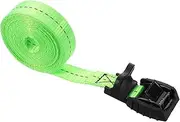NOLITOY Cam Buckle Tie Down Straps Lashing Straps Heavy Duty Car Roof Rack Straps for Kayak Surfboard Cargo Motorcycle Truck Boat Dirt Bikes Fluorescent Green