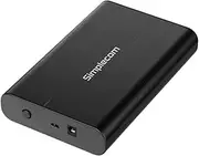 Simplecom SE331 Aluminium 3.5'' SATA to USB-C External Hard Drive Enclosure USB 3.2 Gen1 5Gbps