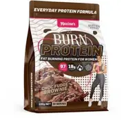 Maxine's Burn Protein Powder Choc Fudge Brownie G/F 900g Pouch
