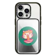 PowerThru Power Bank Mirror Slim Power Bank MagSafe Compatible Neko Ramen