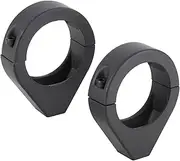 Phefop Aluminum Alloy Rotation Light Support Signal for Easy Installation for All Cyclists (Metallic Black)