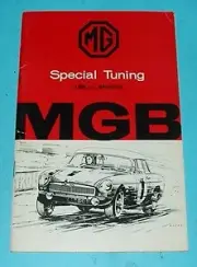 SPECIAL TUNING BOOK MGB AKD4034A chrome bar cars