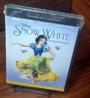 Snow White and the Seven Dwarfs 1937 (4K+Blu-ray)-NEW-Free Shipping w/Tracking