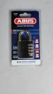 Abus 145/40 Black Combination Padlock , slf33