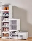 foldable shoe storage box 1 piece x6 storage boxes