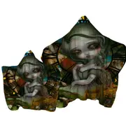 Fine Art Unseelie Court Sloth Seven Deadly Sins Towel with Hood