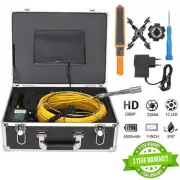 7in LCD Monitor Drain Sewer Camera Pipe Inspection Camera with Pipe Locator