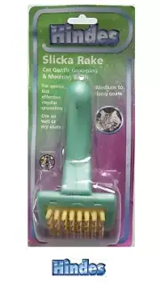 HINDES CAT DOG SOFT PIN Grooming&Moulting SLICKA RAKE Slicker Brush Coat Hair