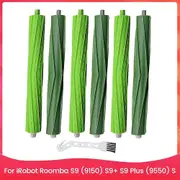 Replacement Roller Brush for IRobot Roomba S9 (9150) S9+ S9 Plus (9550) S Series Vacuum Cleaner Rubb As Shown