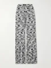 [Missoni] Missoni - Crochet-knit Straight-leg Pants - White - IT42 IT 42 White