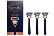 King C. Gillette Neck And Cheeks Razor 3 Pack