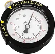 Sosoport Swimming Pool Pressure Gauge Pressure Regulator Inflatables for Swimming Pools Pump Pipe Feature Pool Float with Canopy Pool Vacuum Above Ground Hose Kit White Stainless Steel