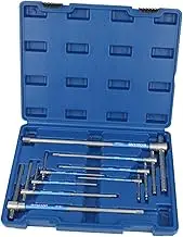 yuksok T Handle Hex Wrench Set Allen Key AntiSlip Portable Accessories Convenient Ergonomic 2/2.5/3/4/5/6/8/10mm Hand Tool Sliding