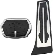 CHPGKGVNVT Car Pedals for BMW X1 F48 2016-2022 X2 F39 2018-2023 for BMW 2 Series MPV F45 F46 2015-2021 for BMW 1 Series F40 2020-2022 Pedals(at Without Rest)