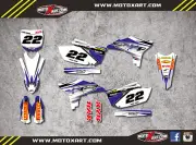 Yamaha YZF 250 2010 - 2013 full custom graphics kit SHOCKWAVE style decals
