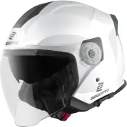 H586 White Jet Helmet