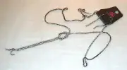 Paparazzi Clear Settings on Black Necklace & Earrings #jewelry #Paparazzi #neckl