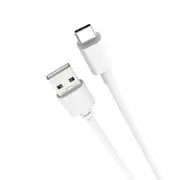 Laser 1m USB Type-C 3.1 to A Cable Fast Charge (White)