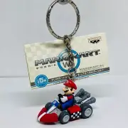 Banpresto 2009 Nintendo Mario Kart Wii Figure Keychain Vol.1 Mario (Kart)