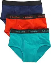 [Calvin Klein] Boy`s Logo Briefs 3 Pack