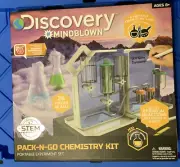 Discovery * MINDBLOWN * Pack-N-Go Chemistry Set with 30 Different Experiments