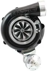 Aeroflow Boosted 6862 1.15 T3 XR6 FG 5 Bolt Outlet G35 1050 Black - AF8005-3228BLK