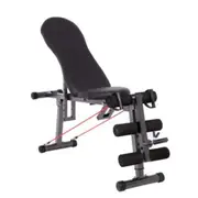 Fitness Master Sit Up Abdominal Crunch Adjustable Flat Incline Bench