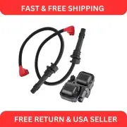 Caltric Ignition Coil with Spark Plug Wires for Polaris Ranger XP 900 2014-2019