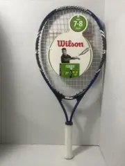 Wilson Roger Federer 23" Youth Tennis Racket 3-5/8” Blue/Grey New!!