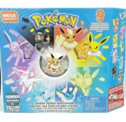 Mega Construx Pokemon Every Eevee Evolution 9 Figure SET 470 pcs