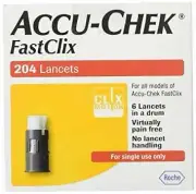 Accu-chek Fastclix 204 Lancets