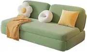 Sleeper Chair Convertible Chair, Ottoman Bed, Multi-Function Folding Ottoman, Sofa Bed for Living Room Apartment Office Convertible(100cm)