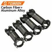 Carbon Fiber MTB Bike Stem Aluminum Bicycle Stem Road BIke 6°/ 17° 80/90/100/110
