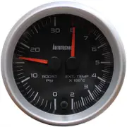 Autotecnica dual boost gauge black for Mazda Bt-50 UP0Y P4AT 2.2 Diesel