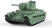 LF120572 1/120 TT Scale Railway Military Model Kit British Infantry Hell Buggy MK-II Matilda F-96(A12)