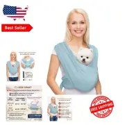 Comfortable Front-Facing Dog Sling for Traveling with Small Pets - Easy to Clean