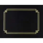 Great Papers Premium Textured Certificate Holder Black 938603